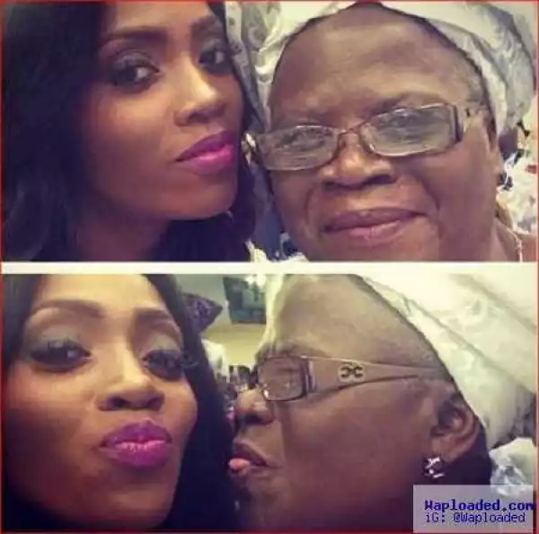 See Pictures Of Tiwa Savage’s Mother Teebillz Called A "Witch"